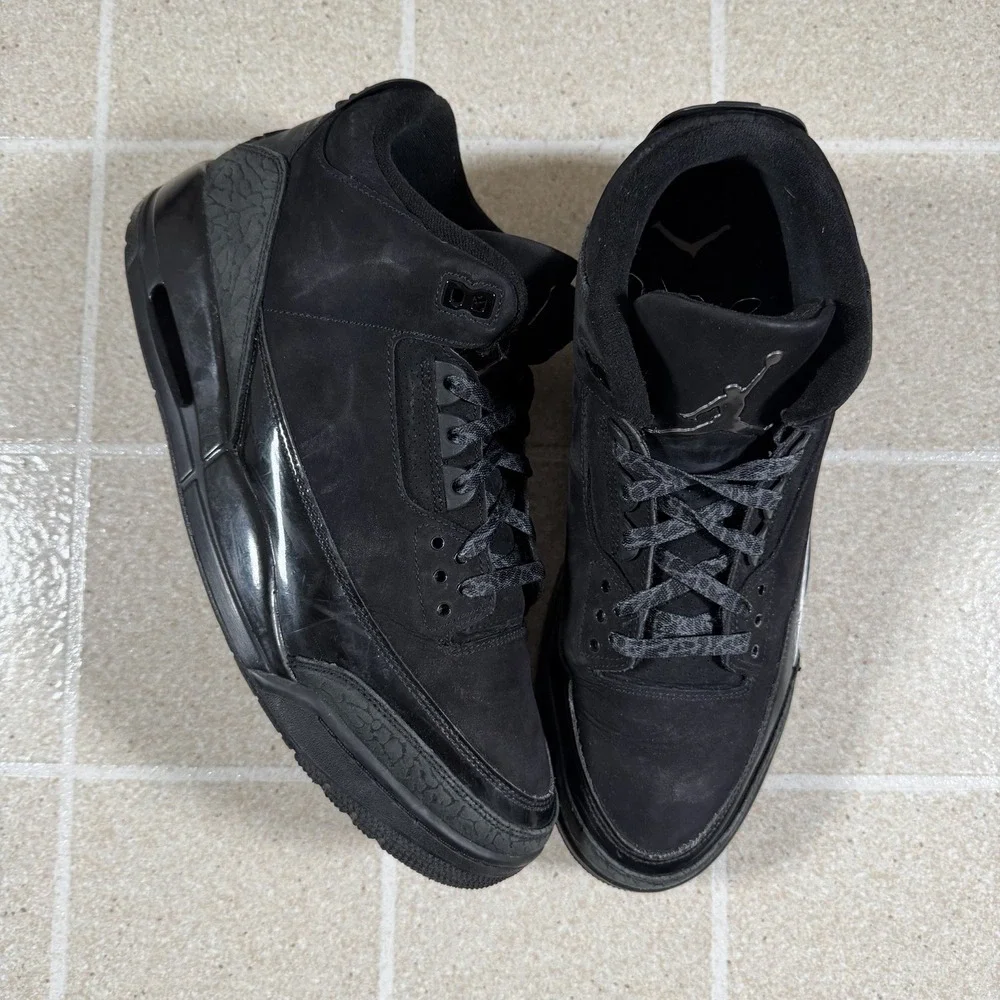 Air Jordan 3 Black Cat Retro Size 13 Mens Sneakers 2025 CT8532-001
